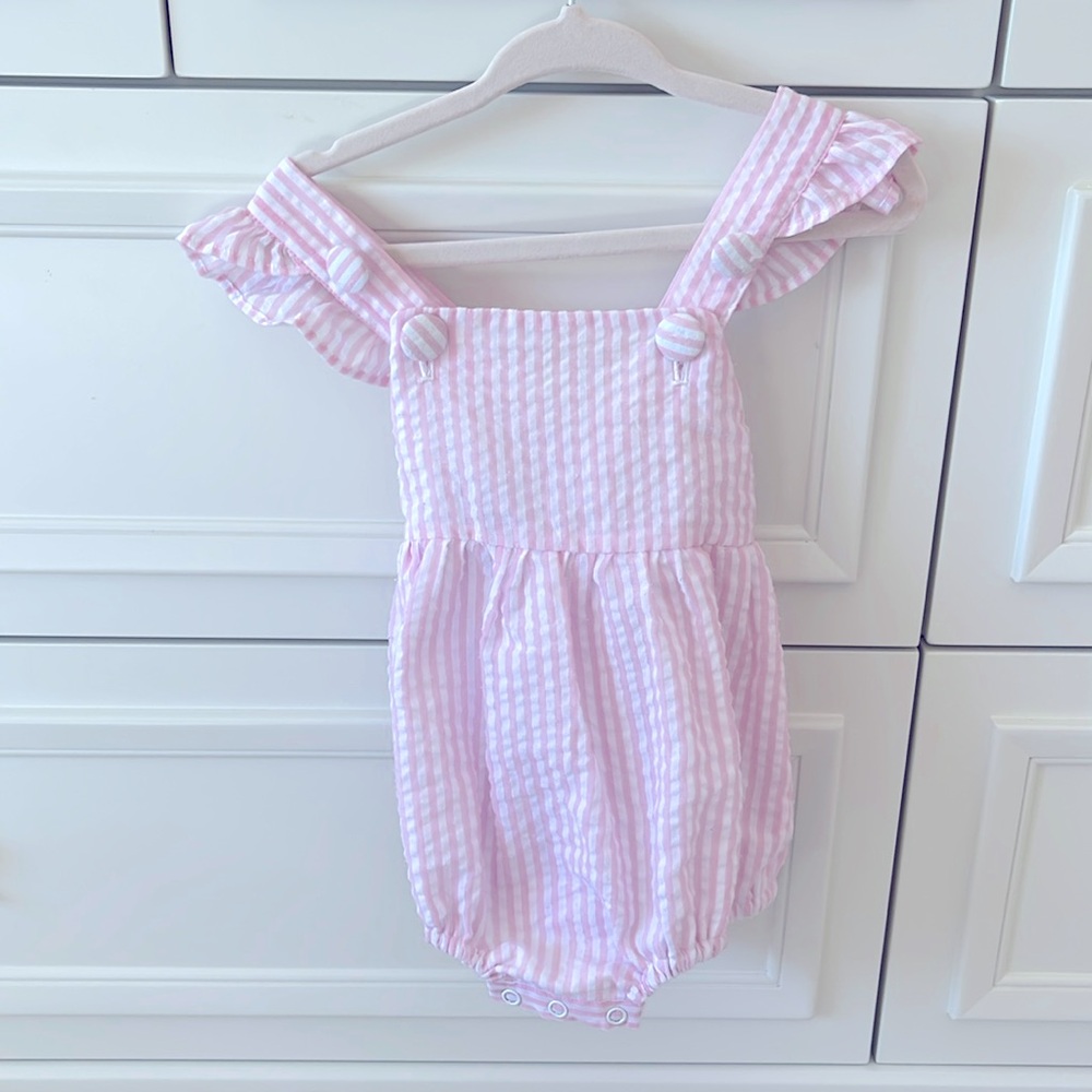 Bella Bean Romper cross back